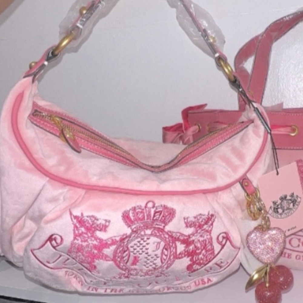 2025 UK Exclusive Juicy Couture Scotties dog hobo bag